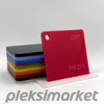 Pembe Dökme Pleksi Akrilik Levha