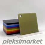 Yeşil Simli Pleksi Levha