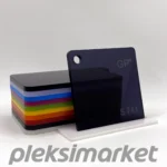 Transparan Koyu Füme Dökme Pleksi Akrilik Levha