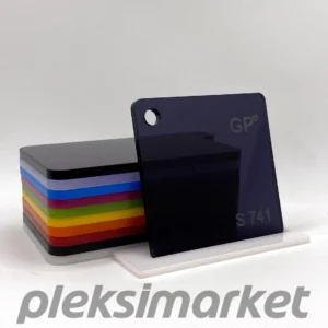 Transparan Koyu Füme Dökme Pleksi Akrilik Levha